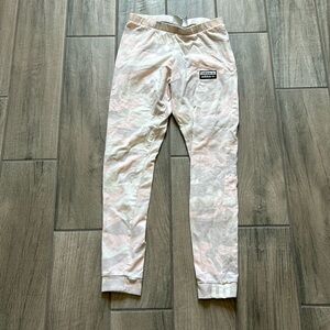 Adidas pink camo lounge pants
